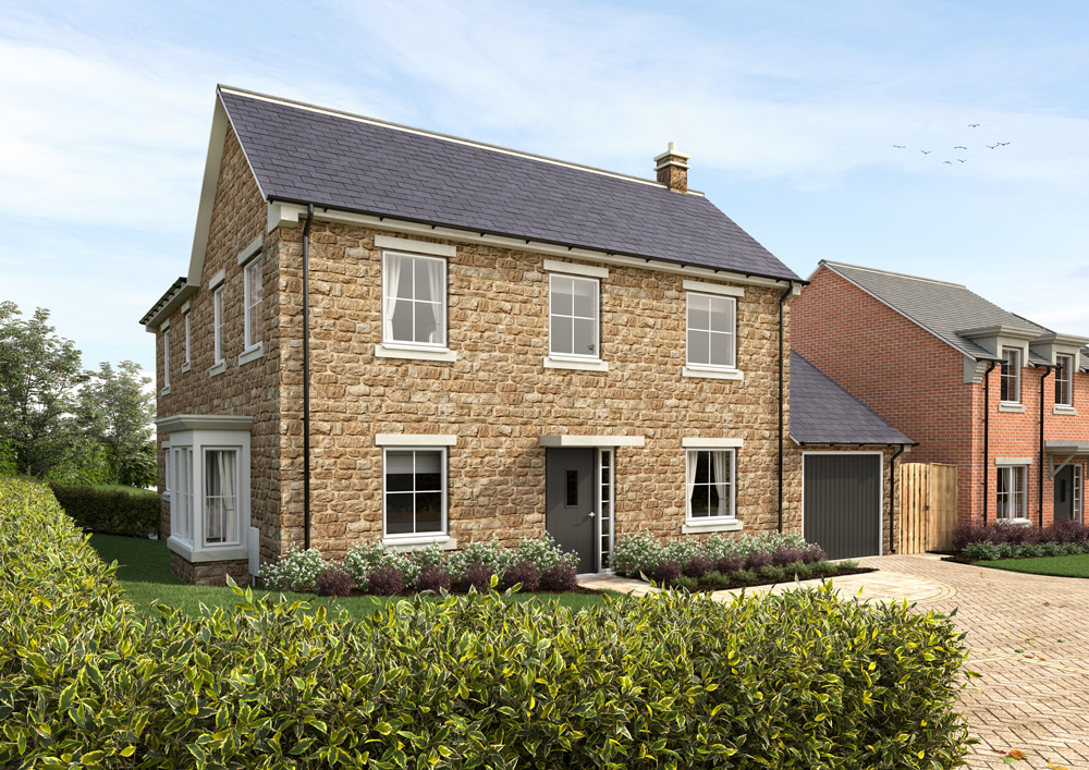 Exterior of The Crane a large double fronted detached home