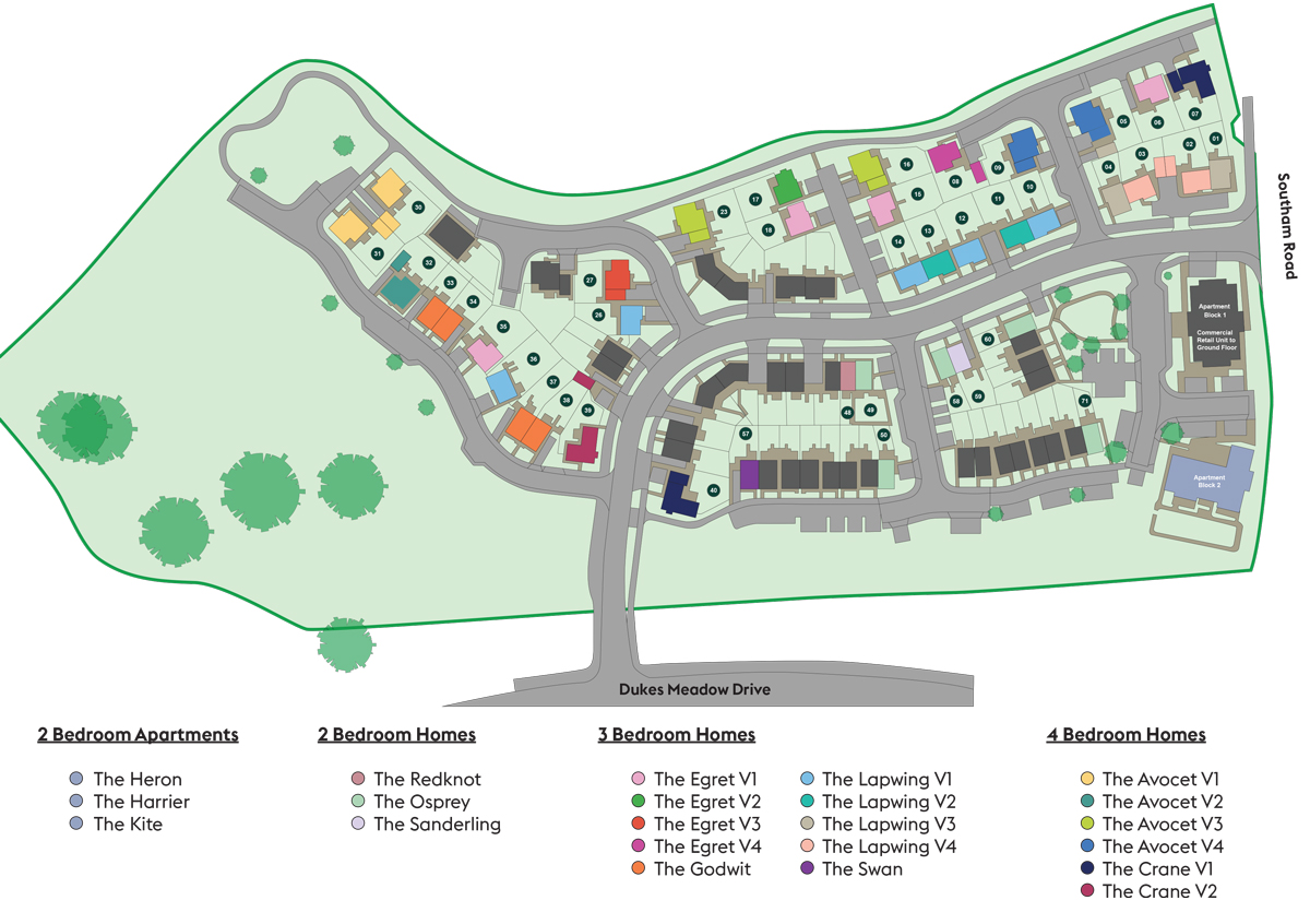 Bournleigh Site Plan