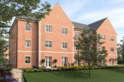 Exterior of the apartment block where The Heron is