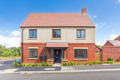 Exterior image of the 4 bedroom, semi-detached Coralberry home