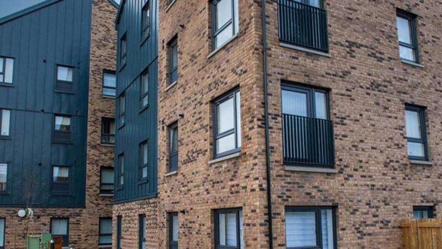 The new development at Inverclyde with its high-quality modern design